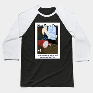 NEW YEAR'S DAY CARD | LYRICS Baseball T-Shirt